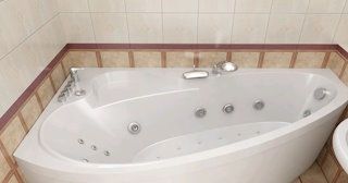 Установка угловой ванны в Кургане - профессиональный монтаж от СантехДомКрг от 3068 рублей
