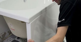 Установка экрана под ванну - цена за работу от 4090 руб. в Кургане